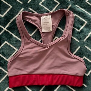 Theatricals Mauve and Red Child Bra Top